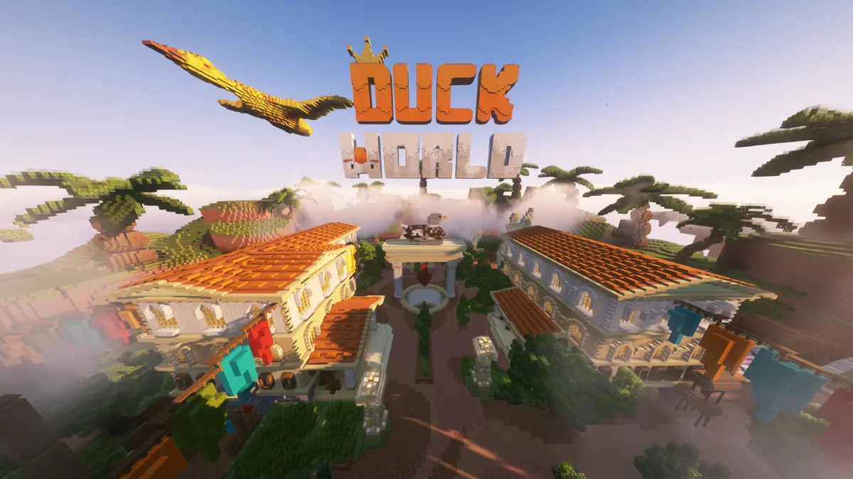 DuckWorld, проект сервера майнкрафт под ключ